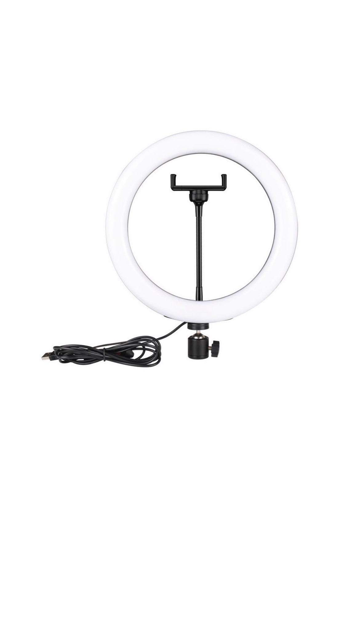 RGB Ring Light for content creation and Teaching Engish Online
