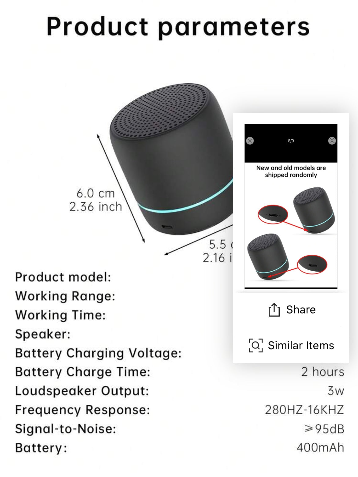 Mini Speaker, Small Bluetooth Speaker, Portable Speaker, Wireless Bluetooth Speaker, Stereo HD Sound and Bass Speaker for Outdoor Indoor Bluetooth Speaker (Purple)