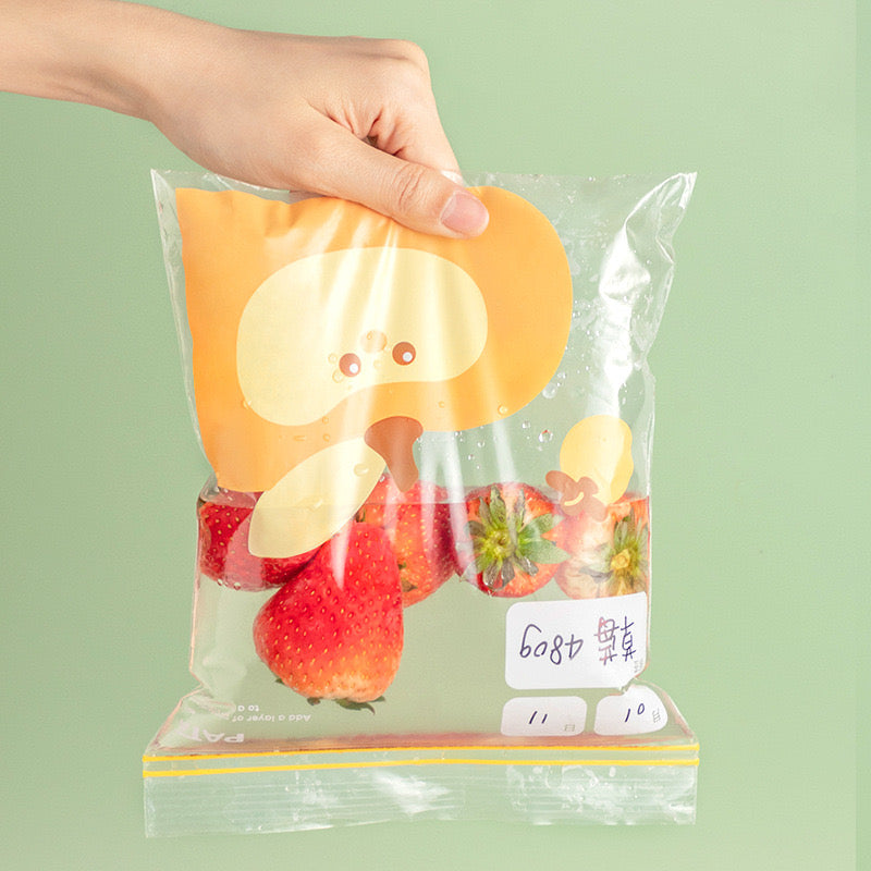 Thickened PE Sealed Food Storage Bags - Plastic Wrap Covers for Kitchen, Refrigerator, Vegetables, and Fruits