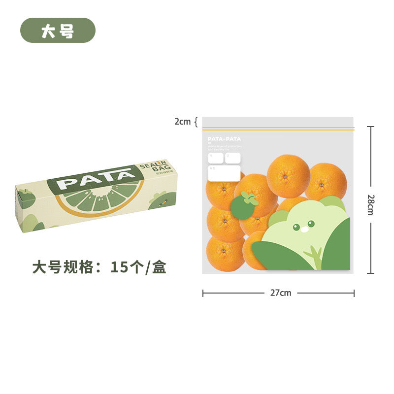 Thickened PE Sealed Food Storage Bags - Plastic Wrap Covers for Kitchen, Refrigerator, Vegetables, and Fruits