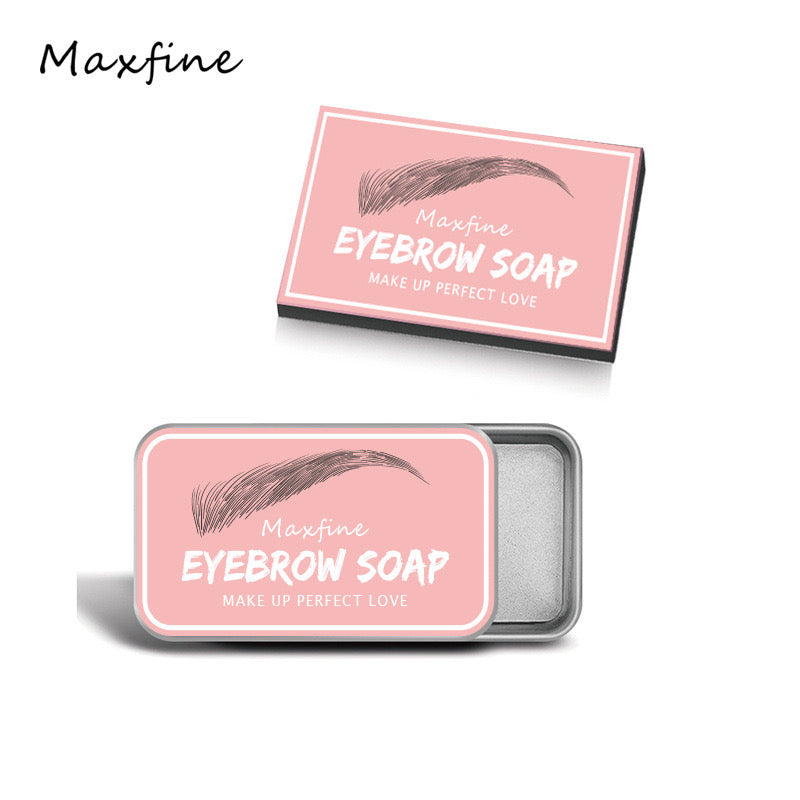 Summer Music Festival Makeup - Long-lasting Waterproof Eyebrow Soap & Gel Wax | Excellent Eyebrow Styling Cosmetic Tool for Women