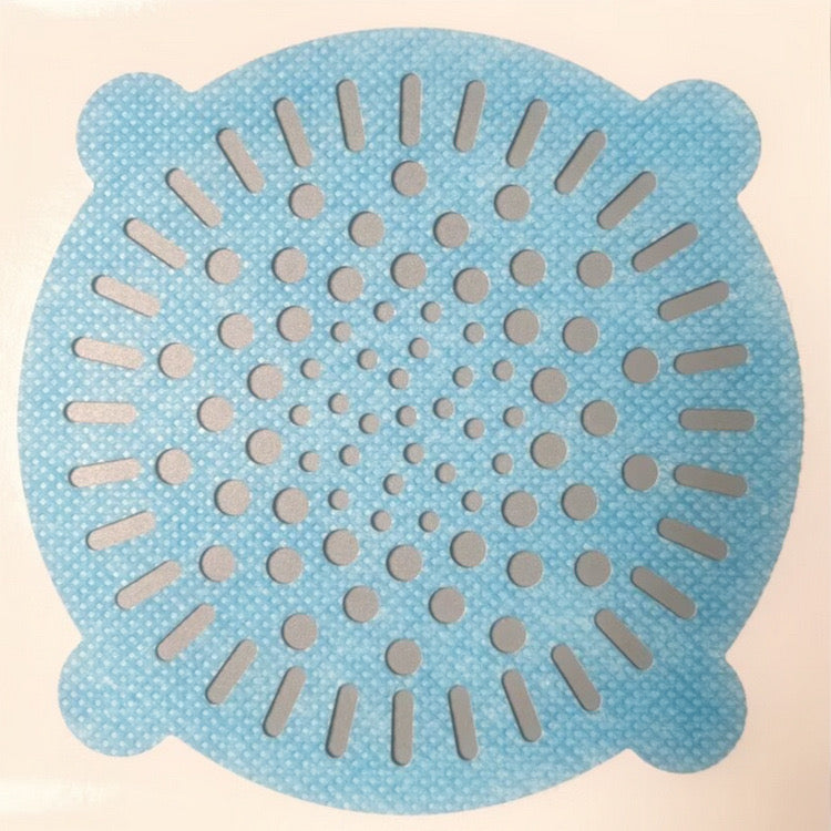 Disposable Floor Drain Stickers - Hair Filter Stickers for Sinks | Prevent Clogged Pipes and Debris Blockage | Anti-Blocking Drain Filters