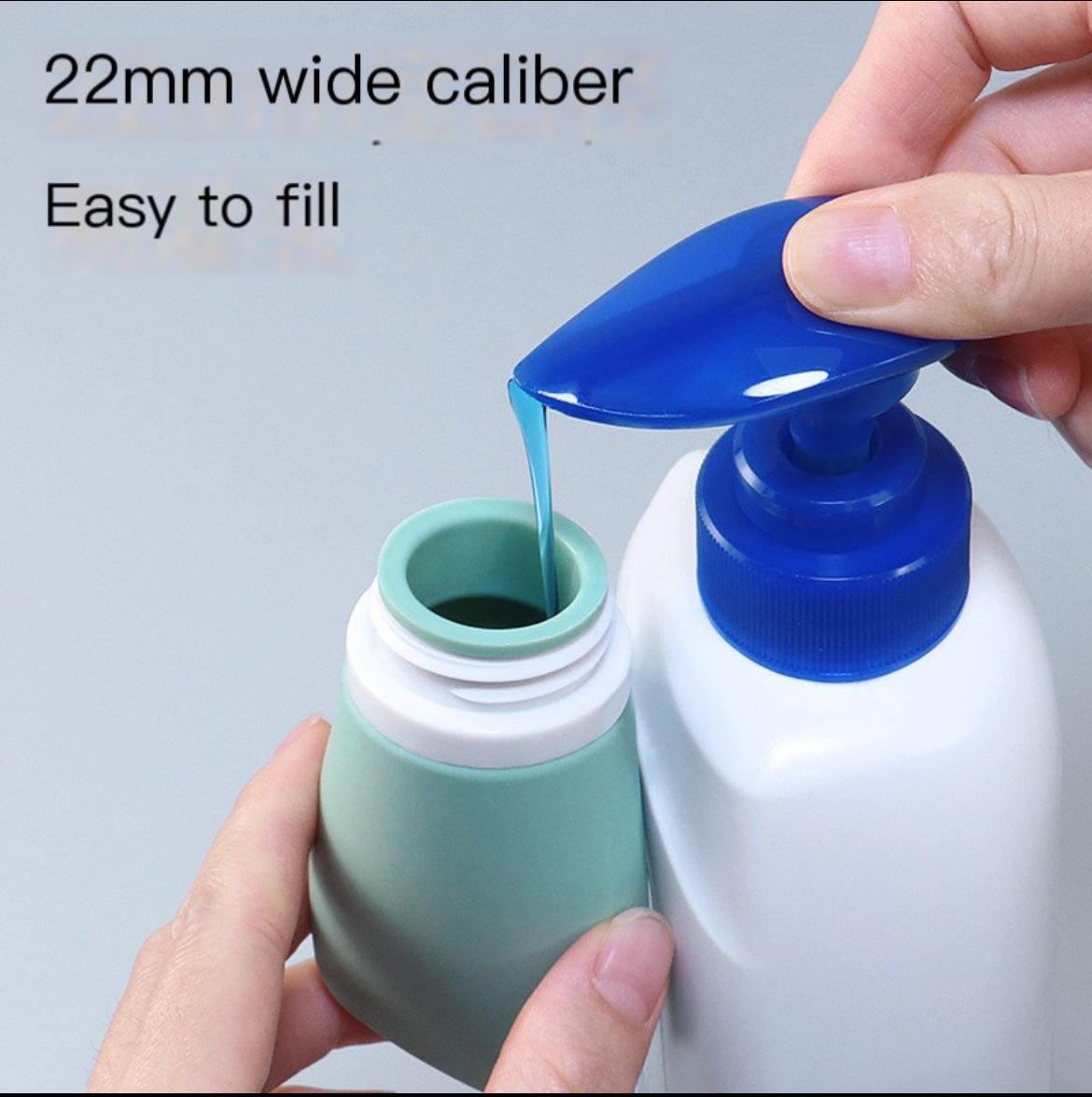 Leak-Proof Silicone Travel Bottles(Decanter) Set | 100% BPA-Free, Food Grade, Portable Toiletry Containers for Travel | 4-Pack (90ml, 60ml) | Safe for Liquids, Toiletries, Shampoo, Conditioner & More