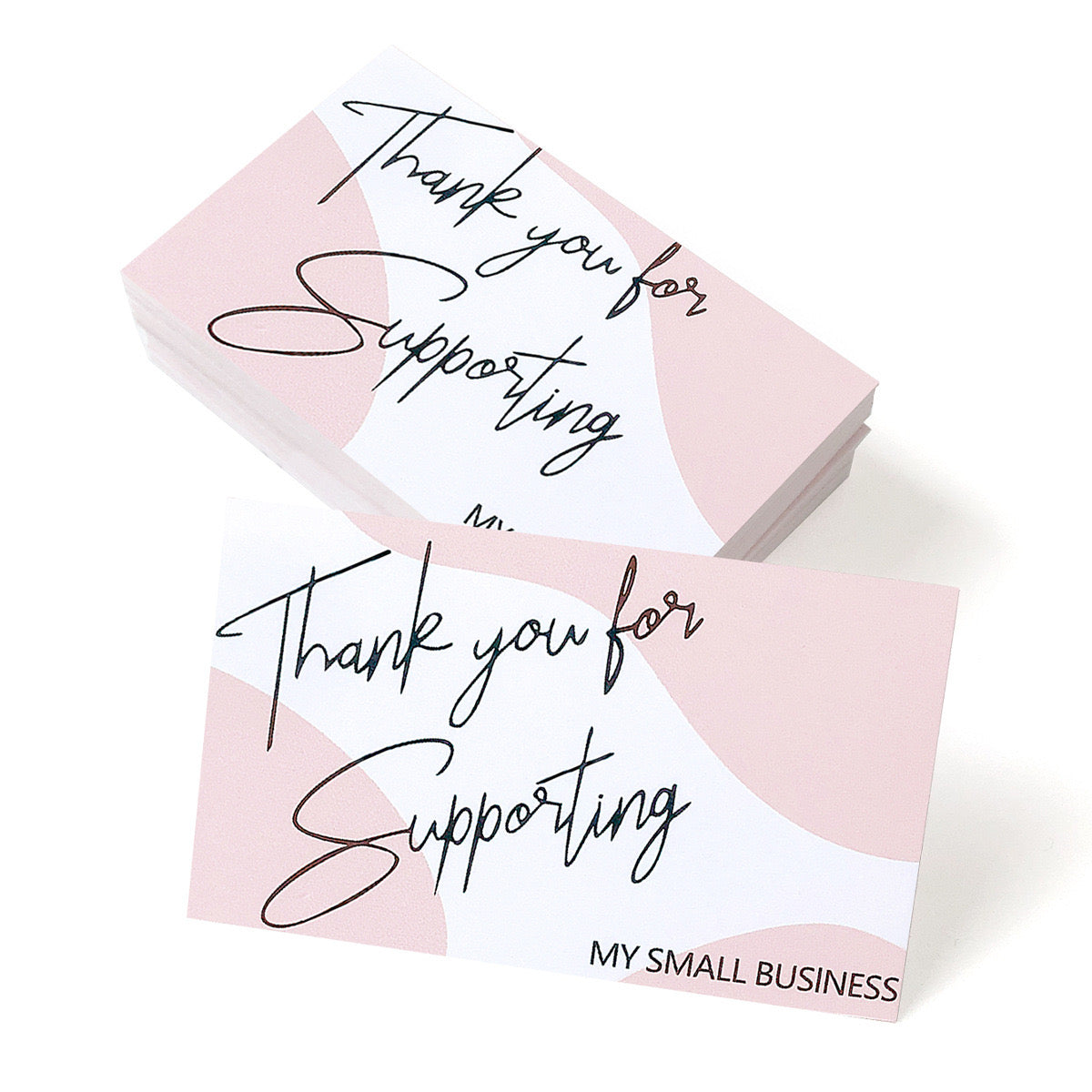 50pcs Thank You Gift cards - Ideal Labels for Small Business- Gift Packages, and Handmade Products