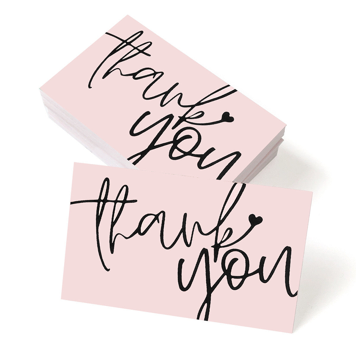 50pcs Thank You Gift cards - Ideal Labels for Small Business- Gift Packages, and Handmade Products