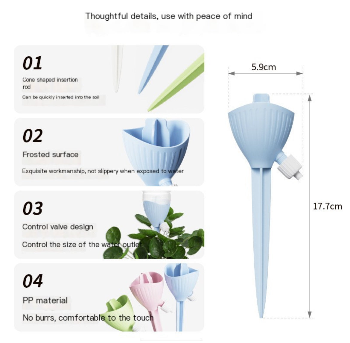 Automatic watering device| Healthy plants| Plant sitter